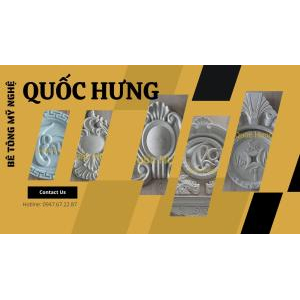 Bê Tông Mỹ Nghệ Quốc Hưng